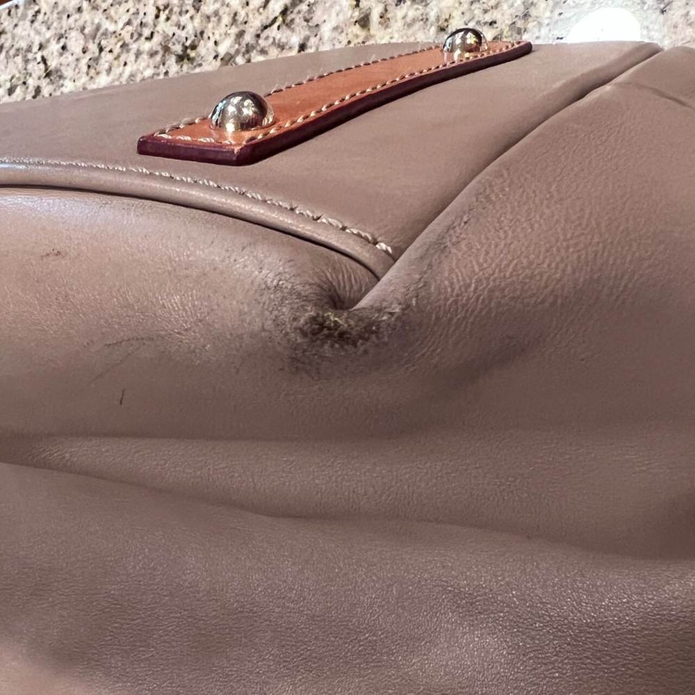 Bundle of Dooney & Bourke McKenzie Hobo with wallet. color: Taupe - Picture 12 of 17
